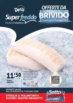 Anteprima dell'opuscolo Decò volantino Superfreddo dal negozio Decò valido da 29/05/2026