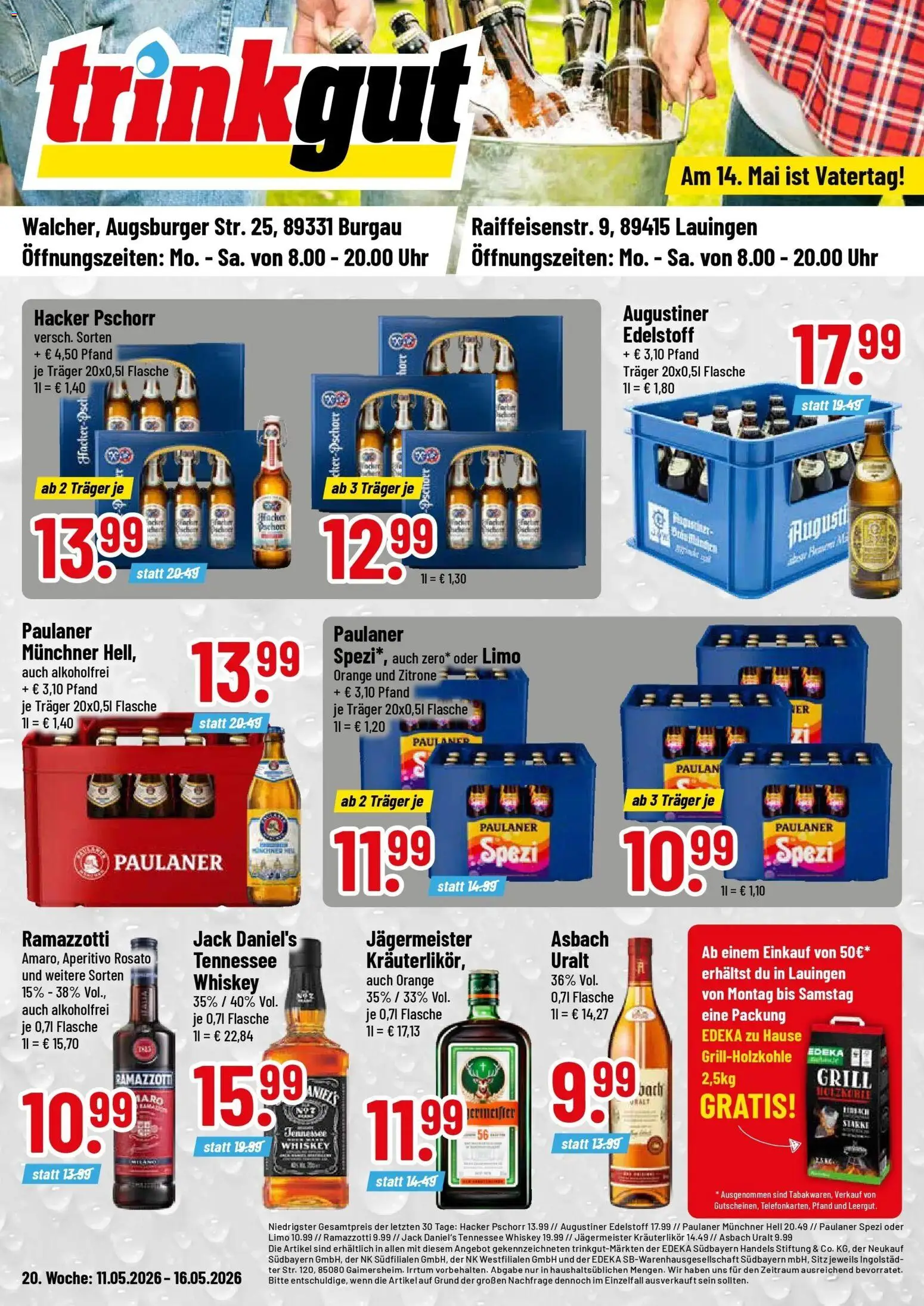 Vorschau von dem Prospekt des Geschäftes Trinkgut, gültig ab dem 10.05.2026