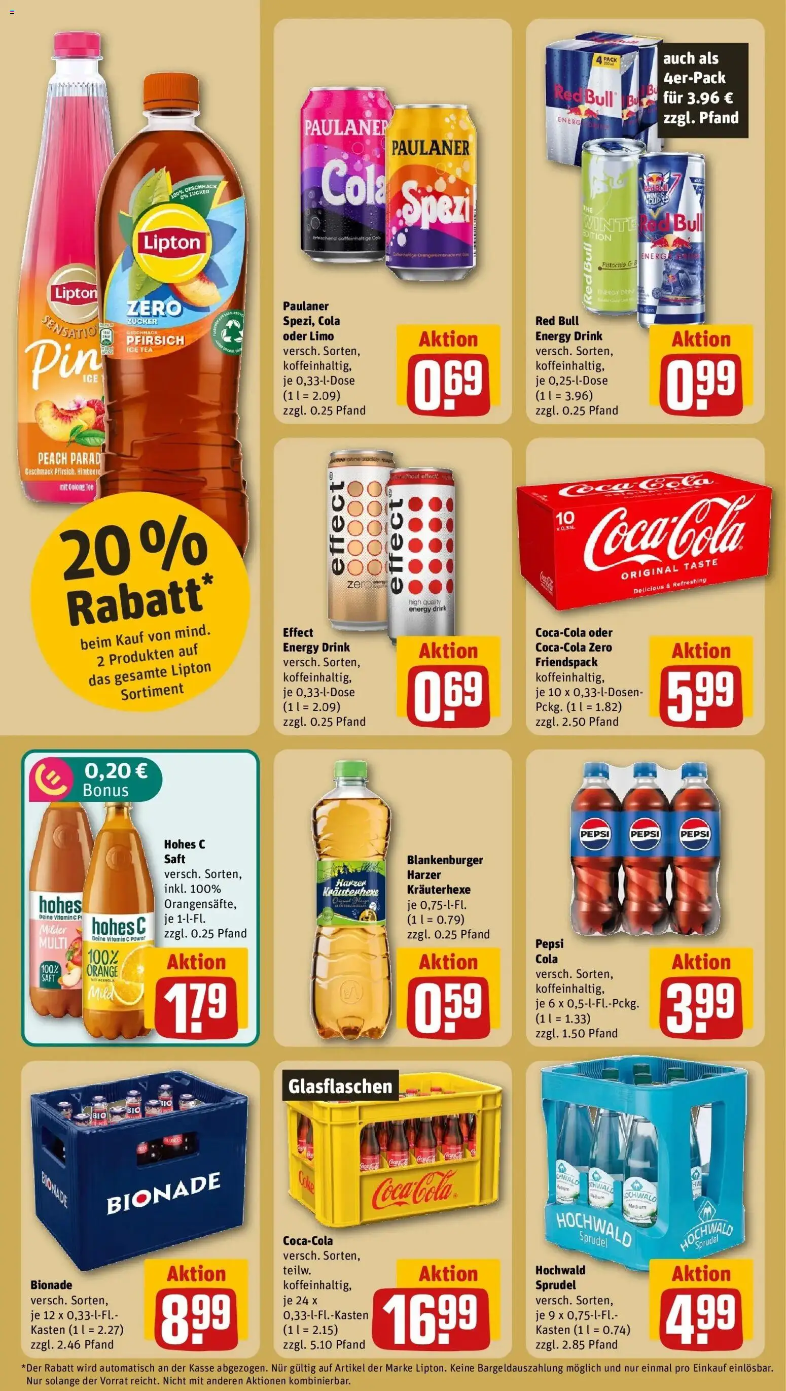 Vorschau von dem Prospekt des Geschäftes Rewe, gültig ab dem 19.10.2026