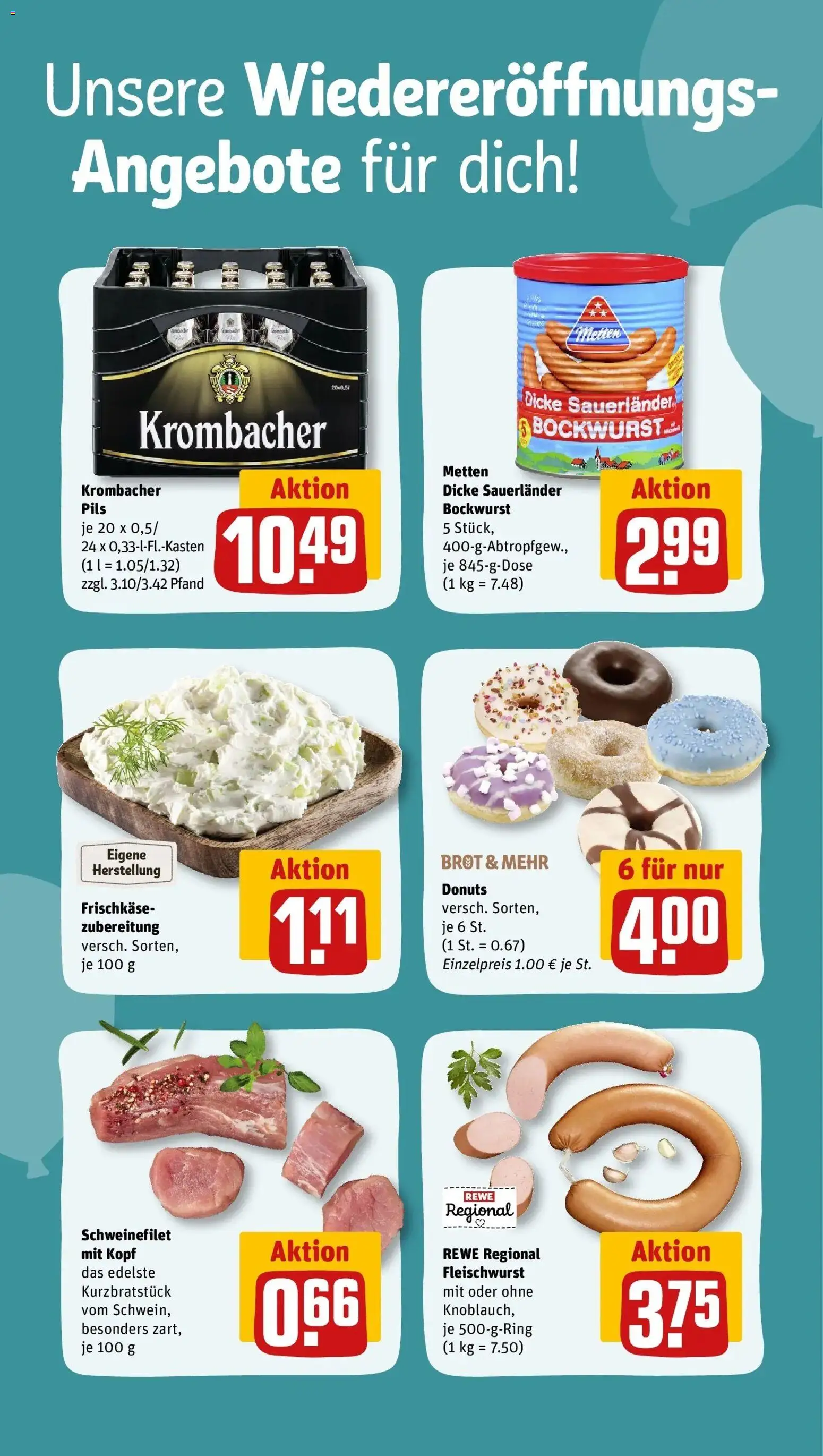 Vorschau von dem Prospekt des Geschäftes Rewe, gültig ab dem 26.10.2026