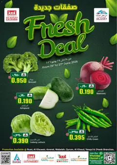 Preview of the catalogue KM Trading catalogue FRESH DEALS KMT OMAN of store KM Trading valid from 25 Jun, 2026