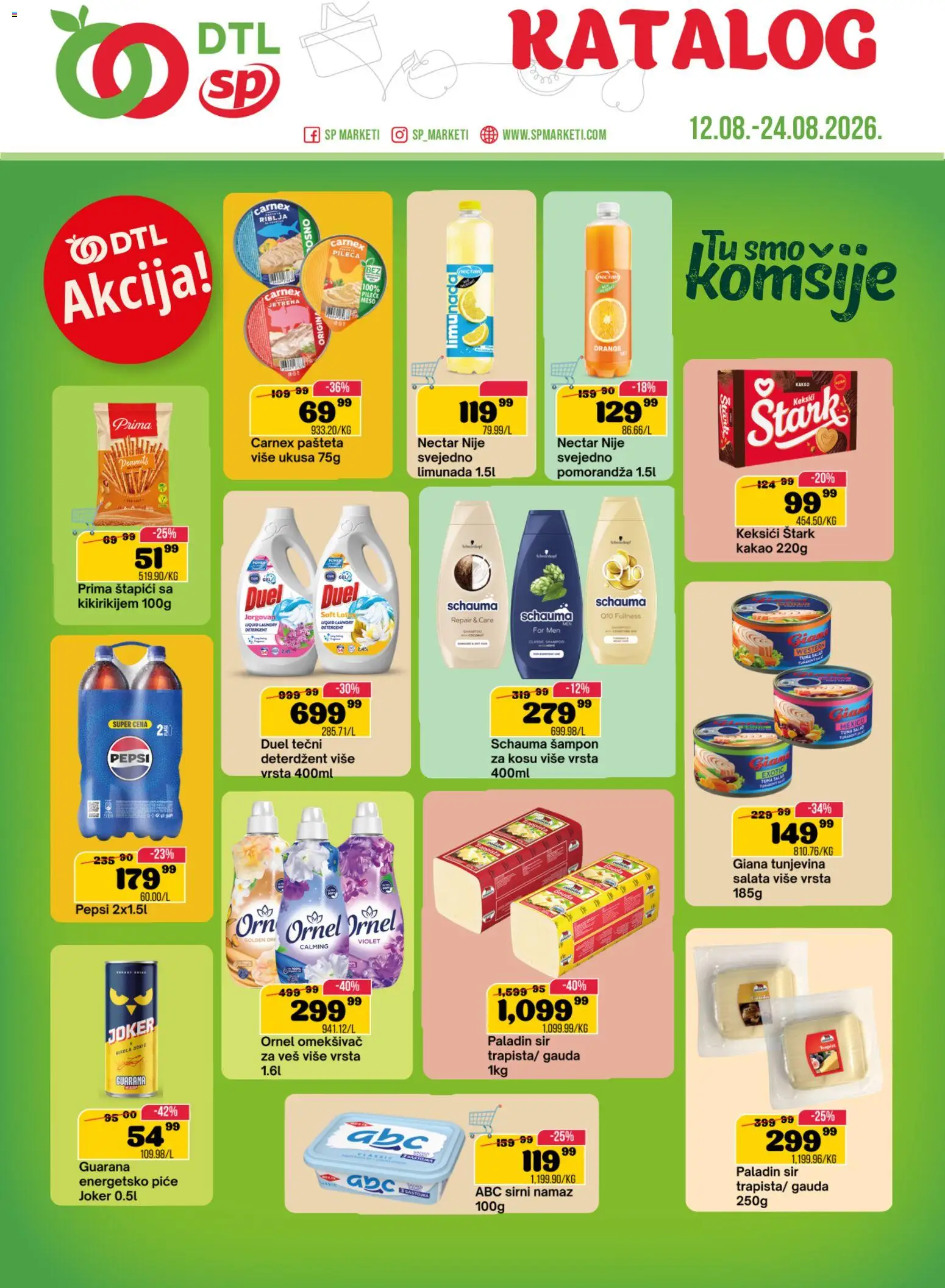 Pregled Senta Promet kataloga - važi od 12.08.2026