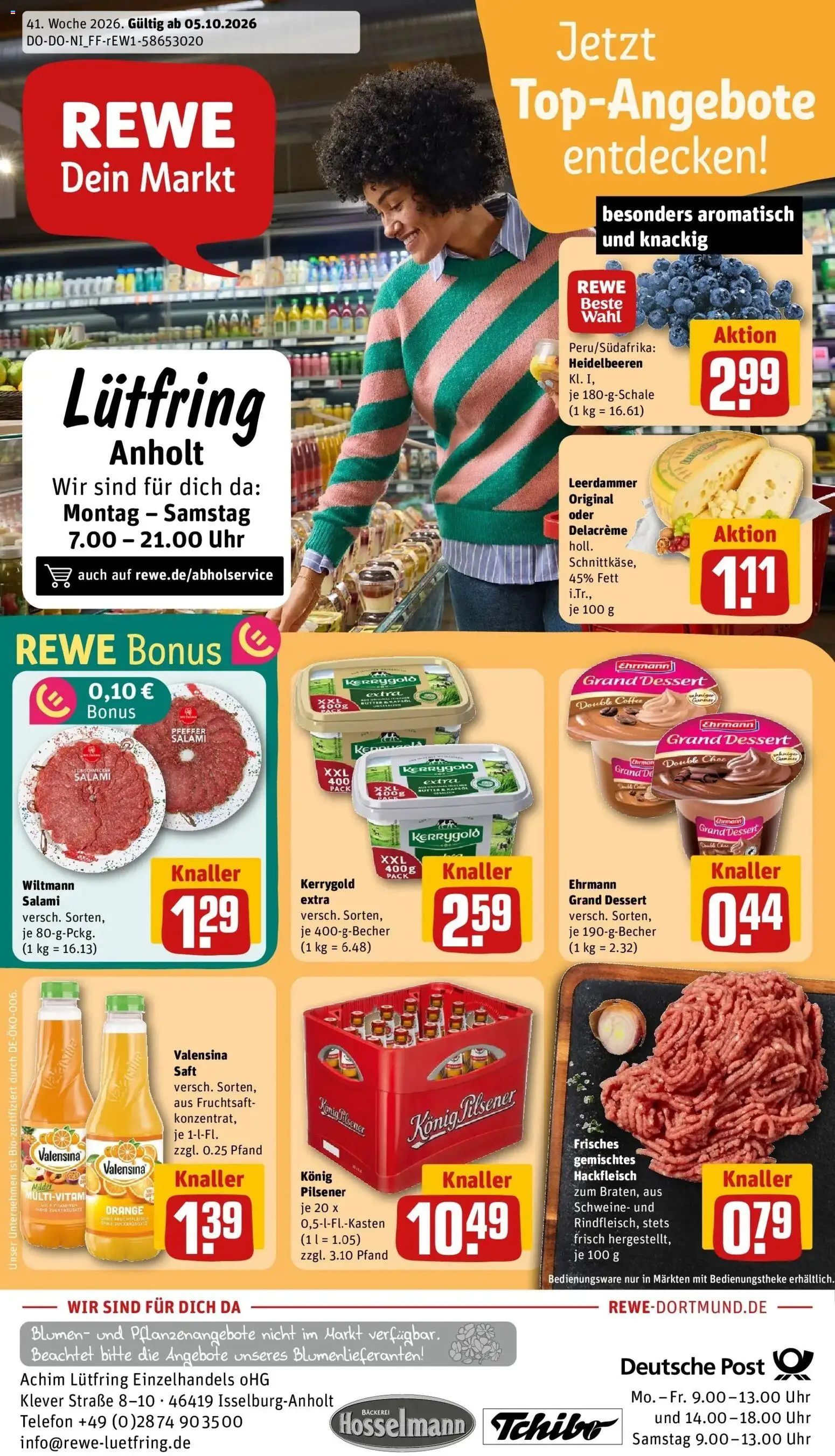 Vorschau von dem Prospekt des Geschäftes Rewe, gültig ab dem 05.10.2026