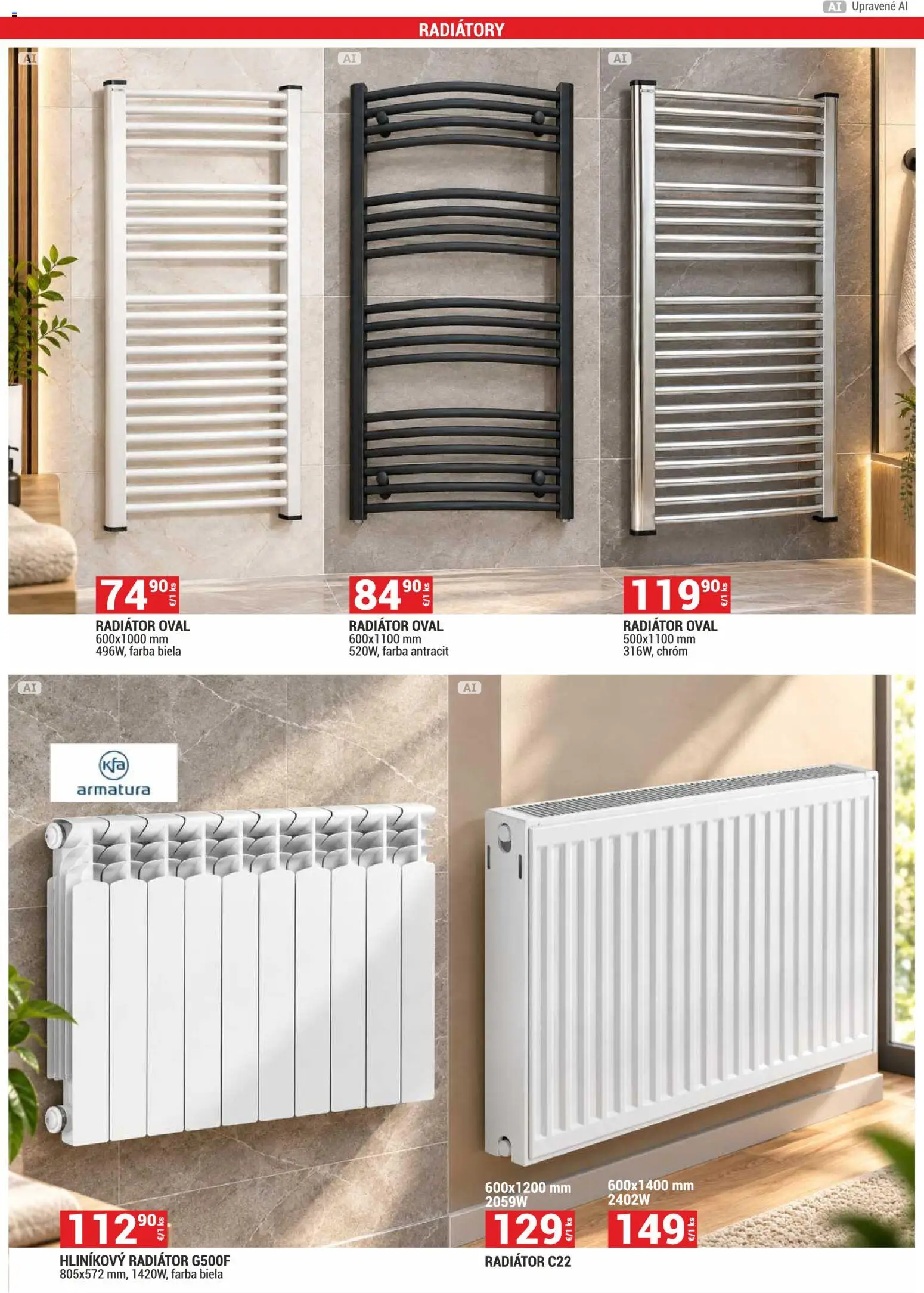 Náhľad Merkury Market letáku platného od 01.11.2026 - Radiator, Radiátory