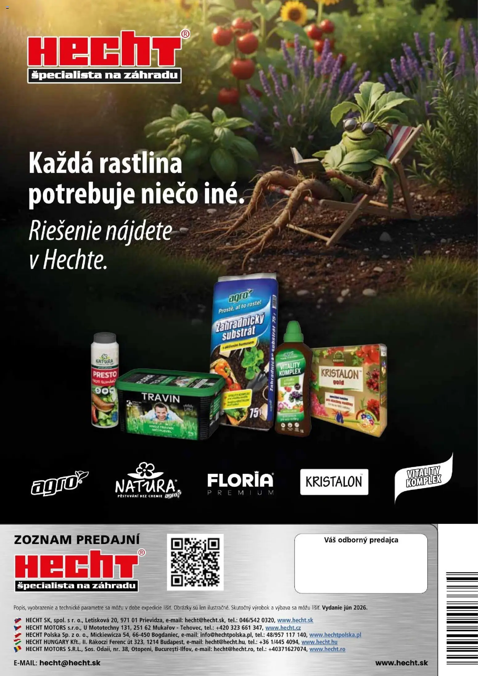 Náhľad Hecht letáku platného od 06.07.2026 - Substrát