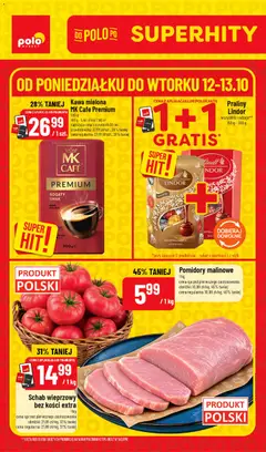 Pogląd gazetki "POLOmarket gazetka - Super Hity" ze sklepu POLOmarket ważnej od 12.10.2026