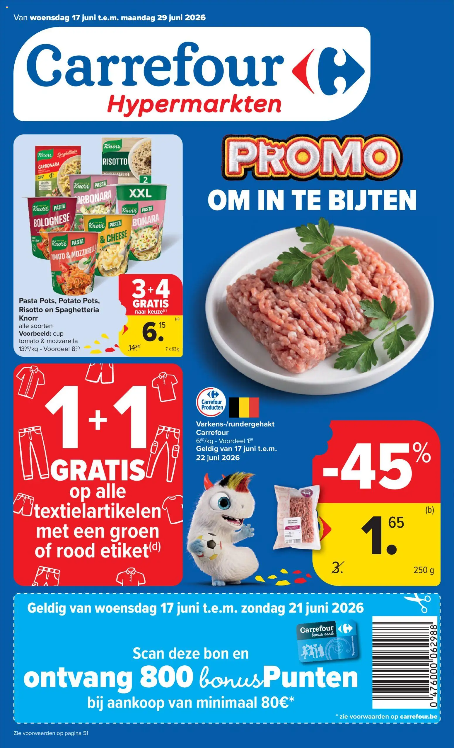 Voorbeeld van Carrefour Folder week 25 van winkel Carrefour geldig vanaf 17/06/2026