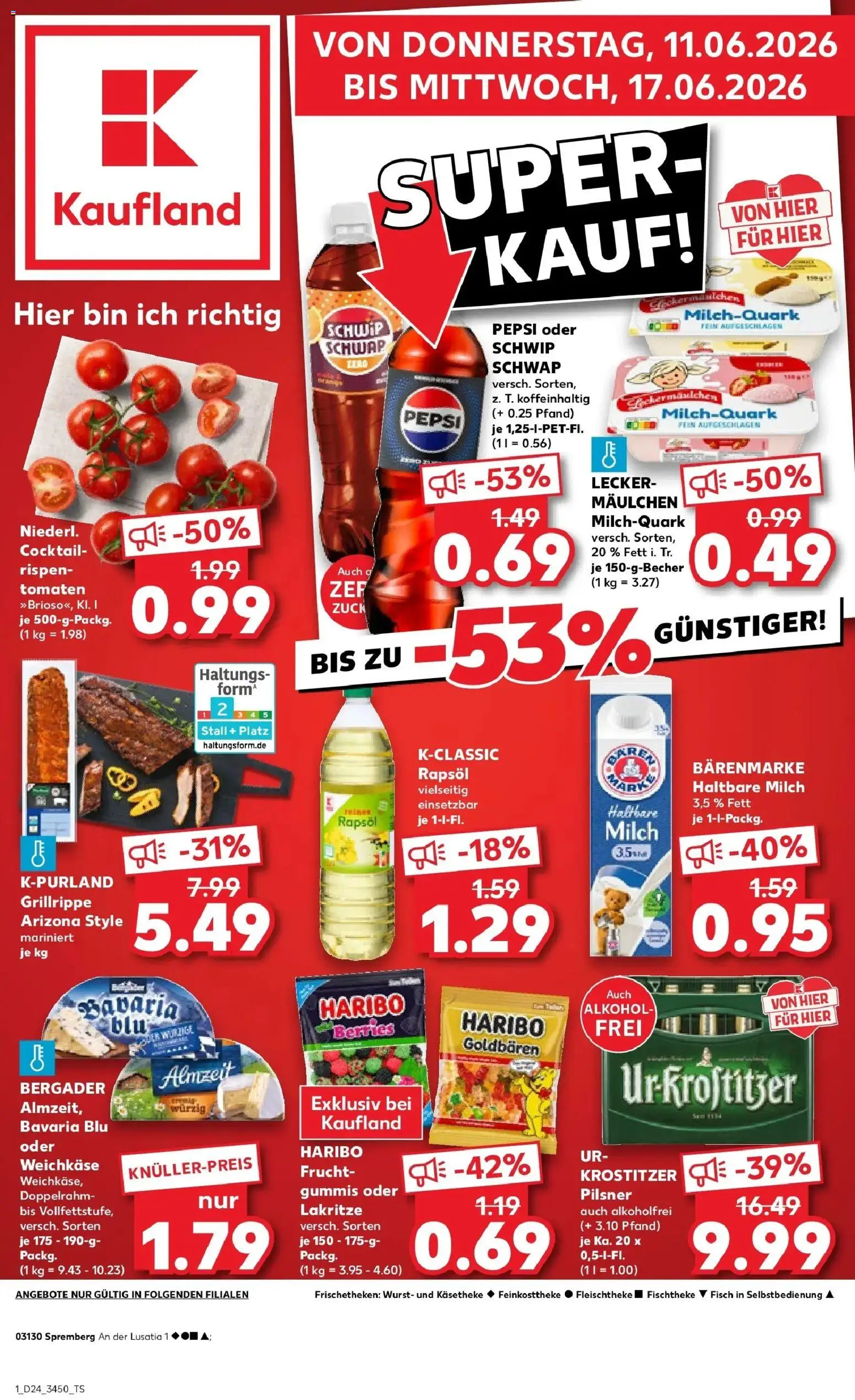 Vorschau von dem Prospekt des Geschäftes Kaufland, gültig ab dem 10.06.2026