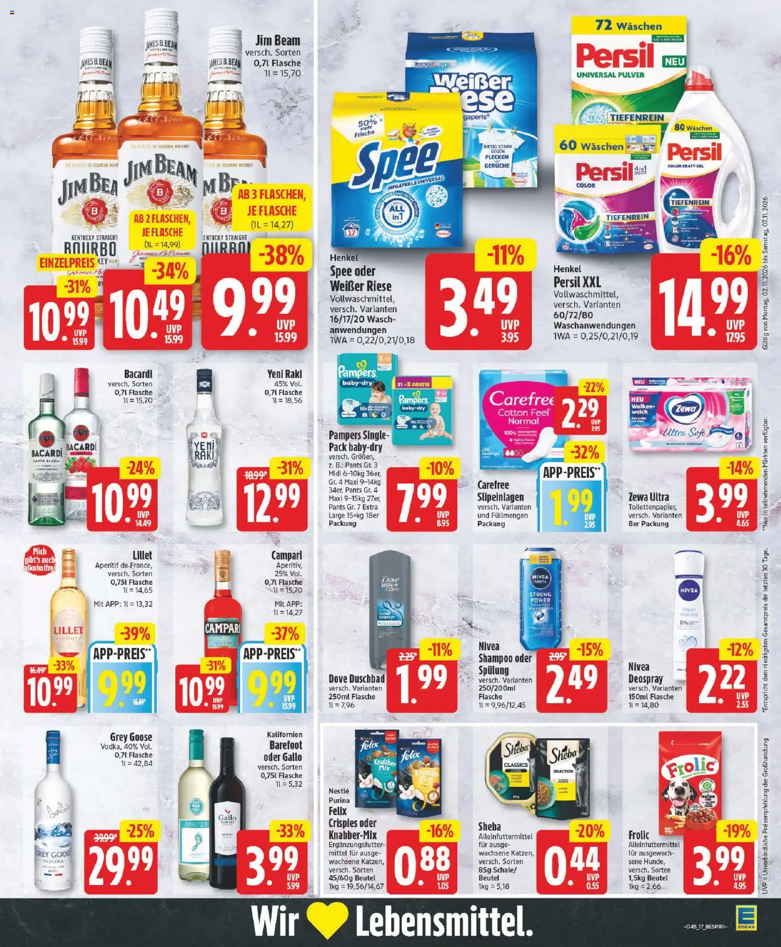 Vorschau von dem Prospekt des Geschäftes Edeka, gültig ab dem 02.11.2026