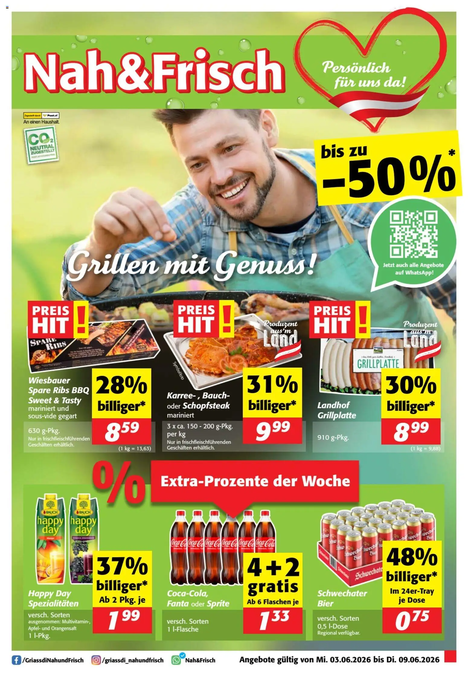 Vorschau der Angebote: Nah und Frisch Nah und Frisch Flugblatt gültig ab 03.06.2026