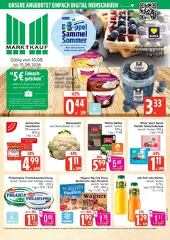 Vorschau von dem Prospekt des Geschäftes Marktkauf, gültig ab dem 10.08.2026