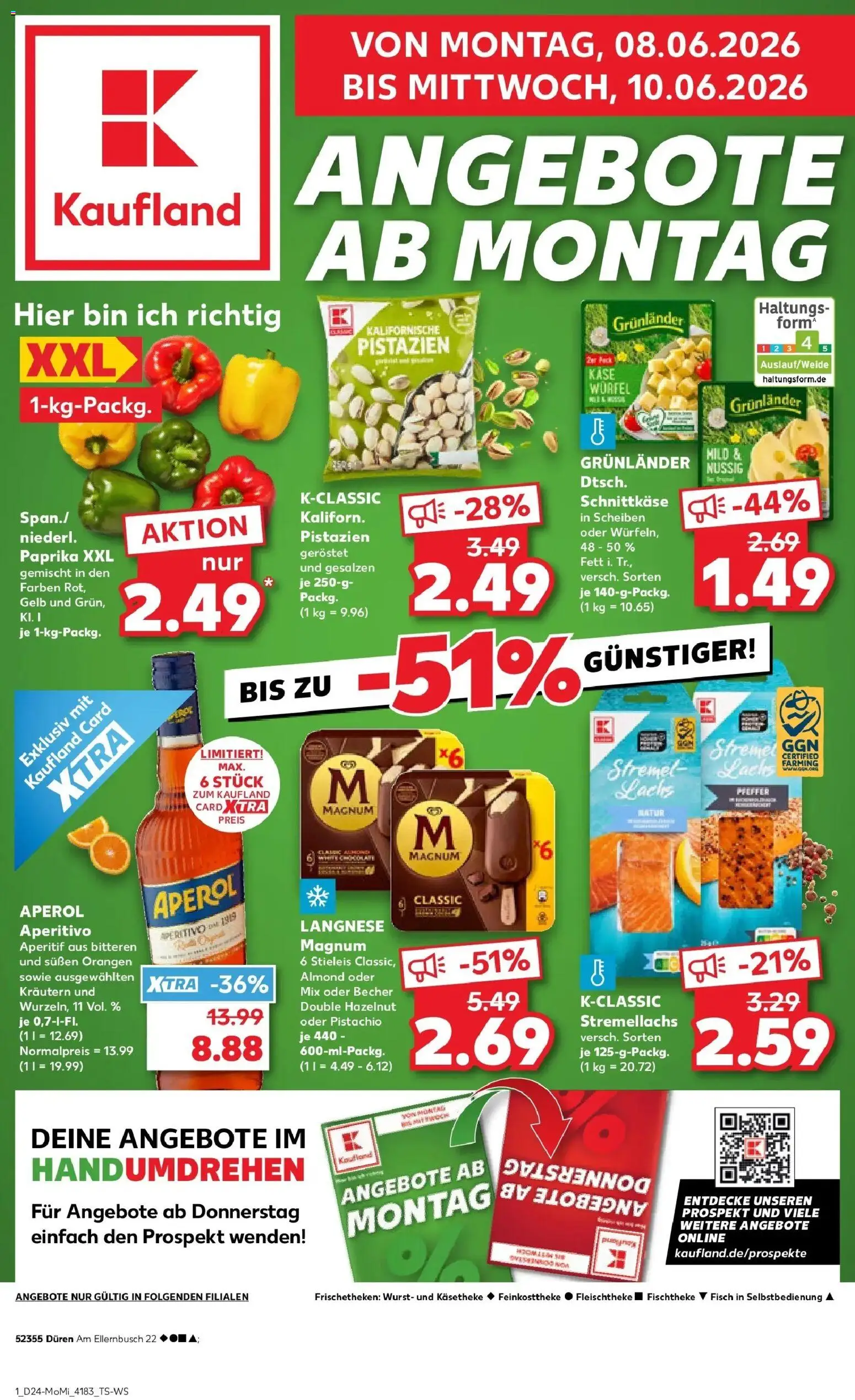 Vorschau von dem Prospekt des Geschäftes Kaufland, gültig ab dem 08.06.2026