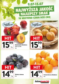 Pogląd gazetki "Intermarche gazetka - Świeży Hit" ze sklepu Intermarche ważnej od 09.07.2026