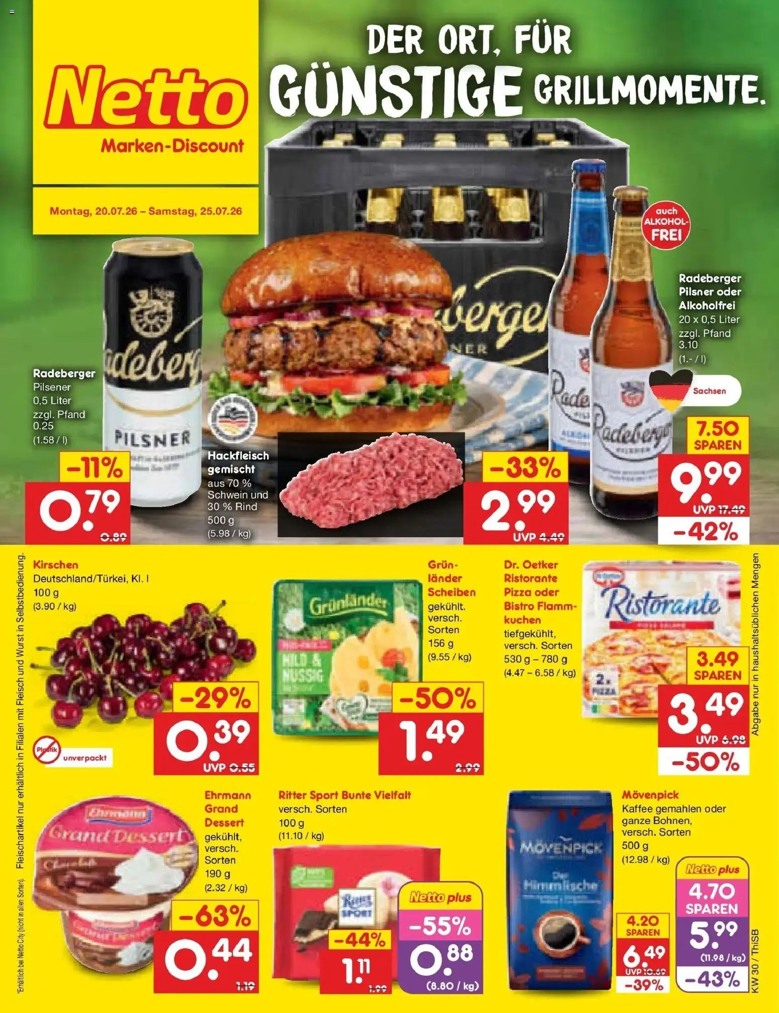 Vorschau von dem Prospekt des Geschäftes Netto Marken-Discount, gültig ab dem 20.07.2026