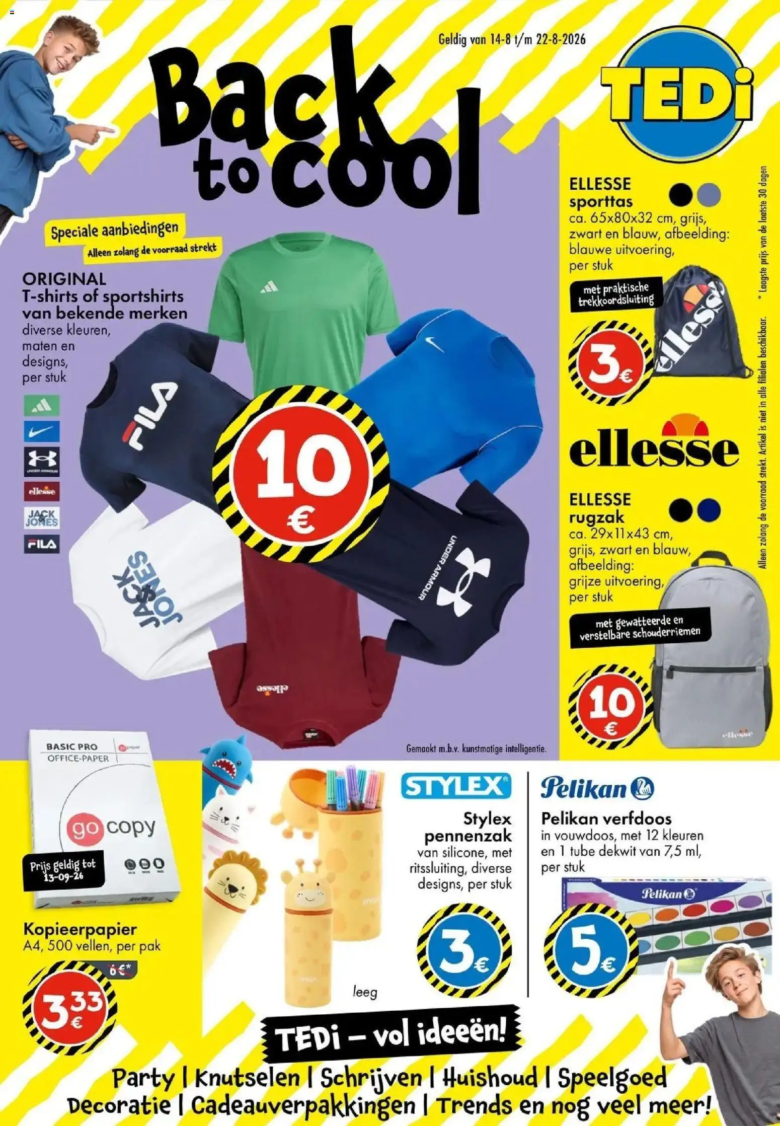 Voorbeeld van TEDi folder tot 14.08.2026 van winkel TEDi geldig vanaf 14/08/2026