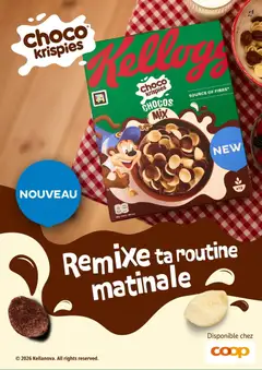 Vorschau des Merkblatts Kellogg: Mix dir deinen Morgen! vom Shop Angebote gültig von 03.06.2026 bis 17.06.2026