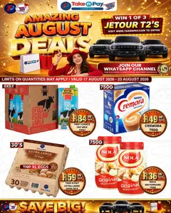 Preview of Take n Pay flyer valid from 17/08/2026