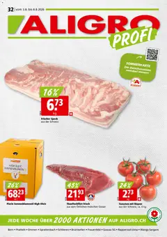 Vorschau des Merkblatts Aligro aktionen vom Shop Aligro gültig von 03.08.2026 bis 08.08.2026