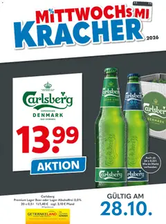 Vorschau von dem Prospekt des Geschäftes Getränkeland, gültig ab dem 28.10.2026