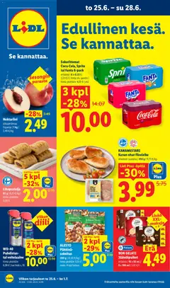 Kaupan Lidl Lidl tarjoukset - Tampere esikatselu, voimassa 25/06/2026