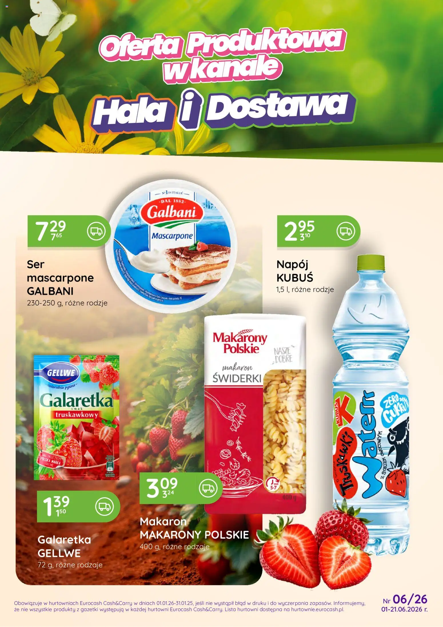 Pogląd gazetki "Eurocash gazetka - Oferta Handlowa" ze sklepu Eurocash ważnej od 01.06.2026