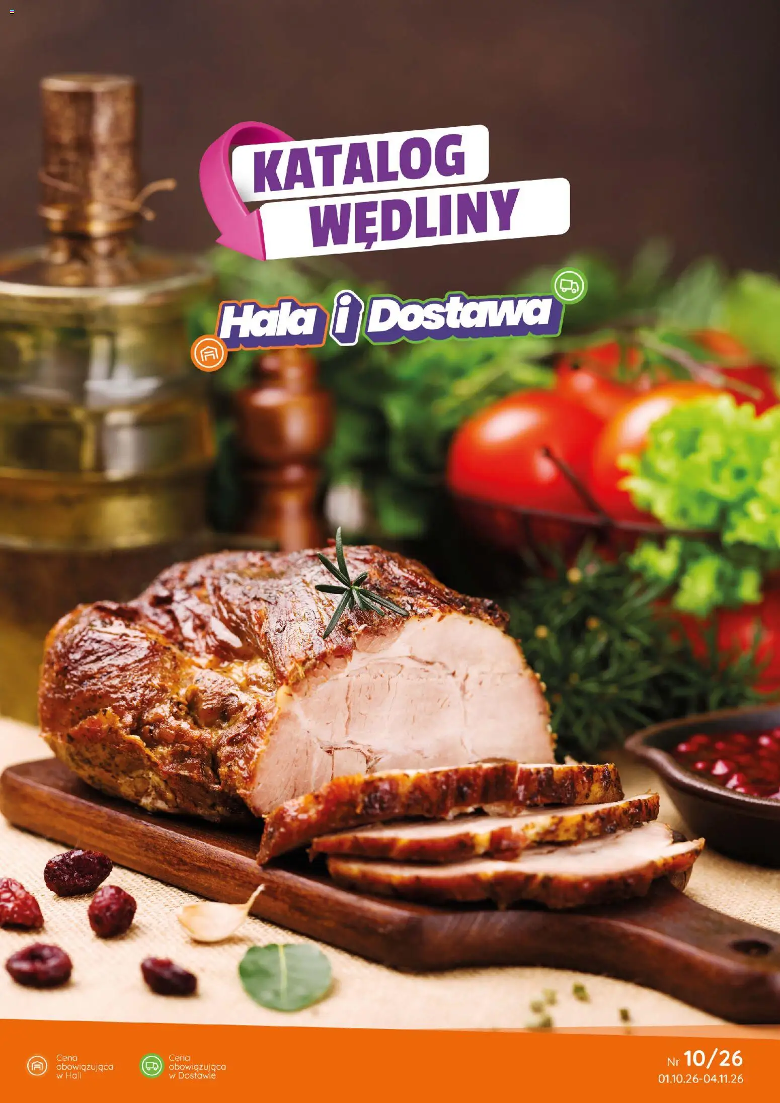 Pogląd gazetki "Eurocash gazetka - Katalog Wędlin" ze sklepu Eurocash ważnej od 01.10.2026 - Wędliny