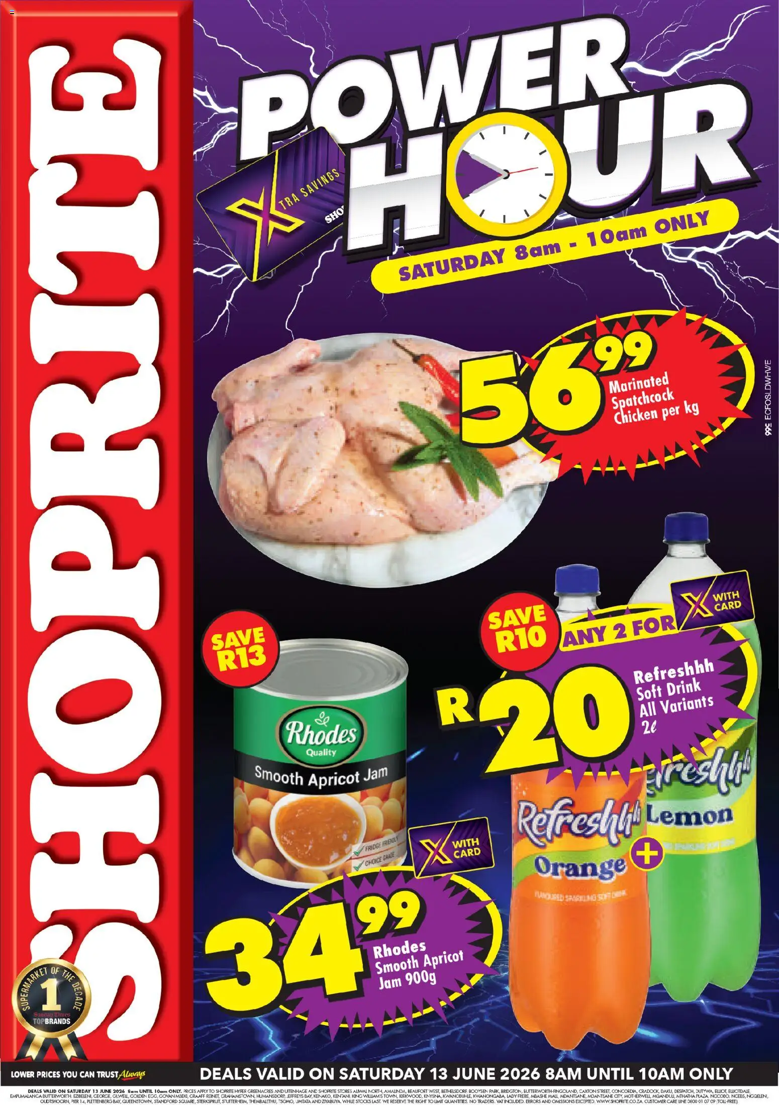 Preview of Shoprite flyer valid from 13/06/2026