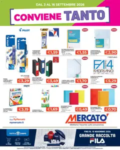 Anteprima dell'opuscolo Mercatò volantino Conviene Tanto dal negozio Mercatò valido da 03/09/2026