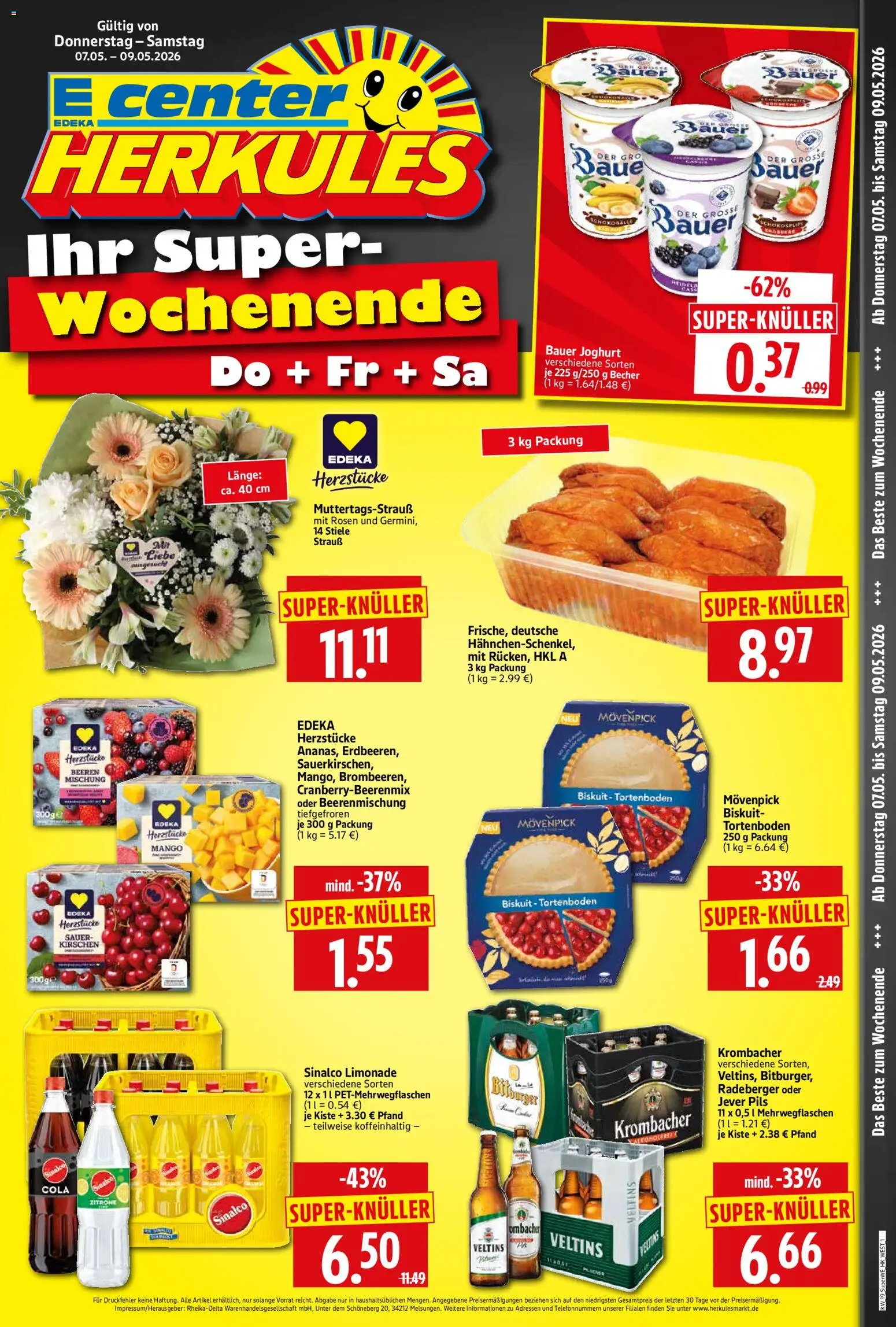 Vorschau von dem Prospekt des Geschäftes HERKULES, gültig ab dem 07.05.2026