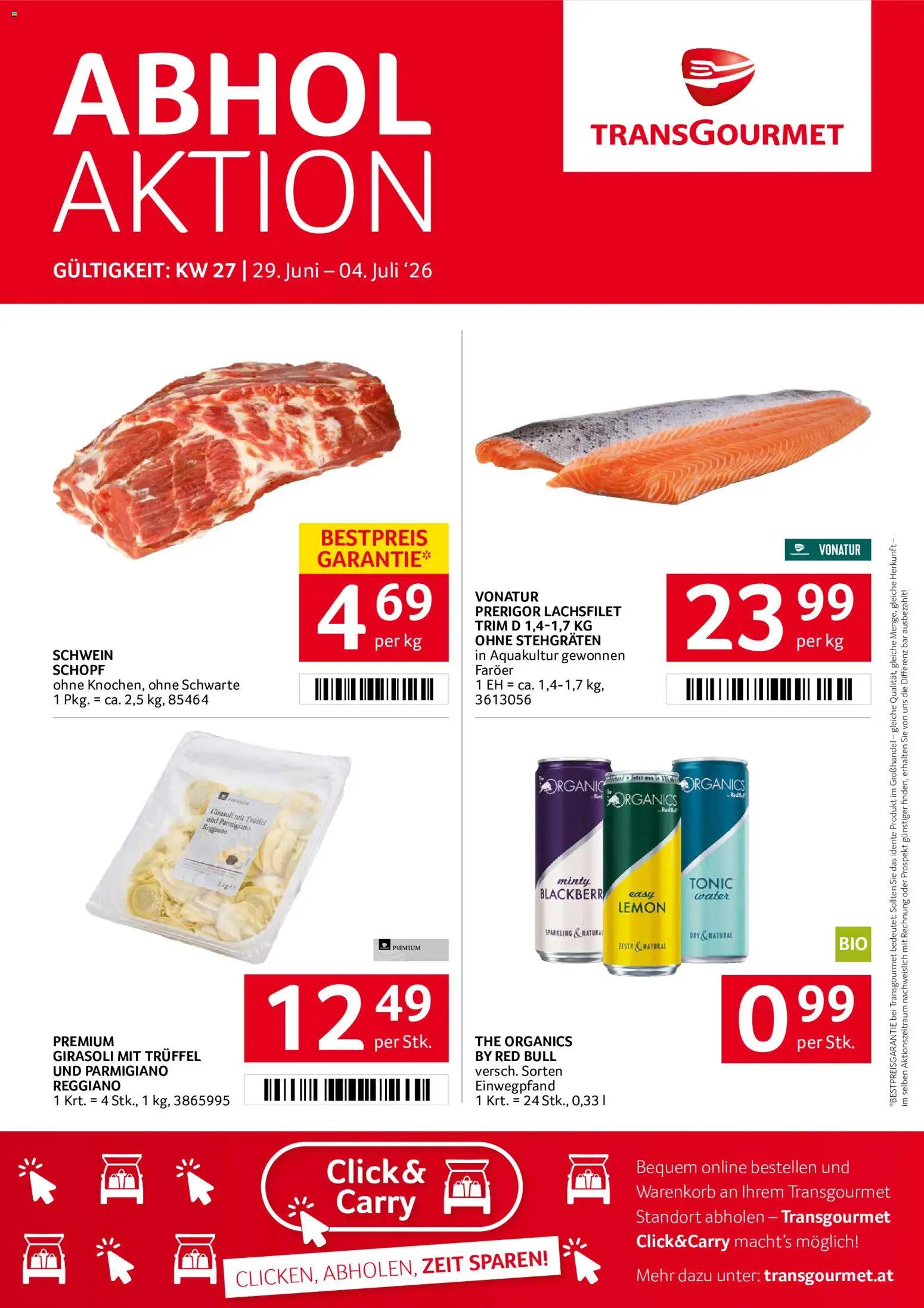 Vorschau der Angebote: Transgourmet Transgourmet Flugblatt gültig ab 29.06.2026