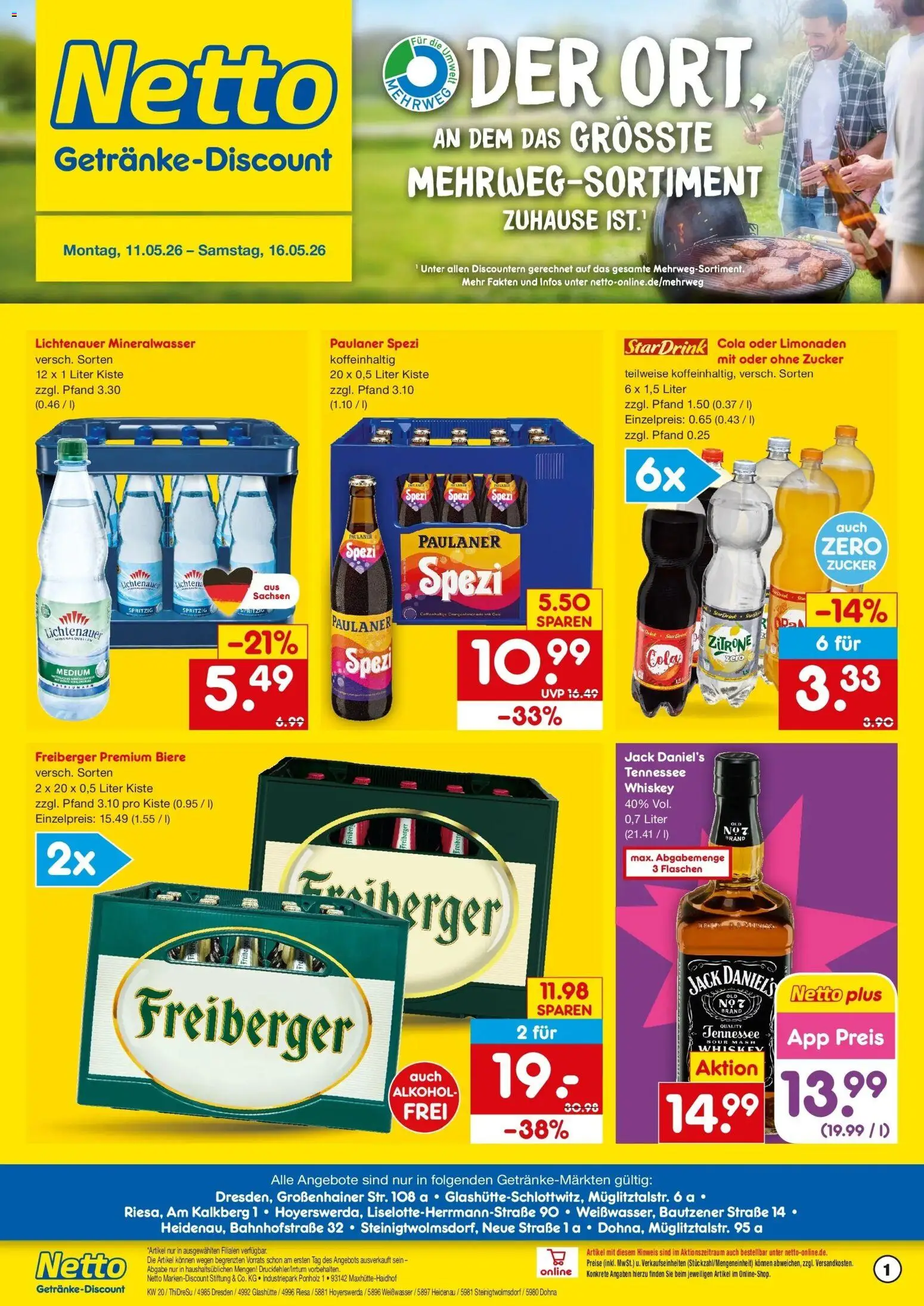 Vorschau von dem Prospekt des Geschäftes Netto Marken-Discount, gültig ab dem 10.05.2026