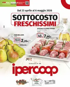 Anteprima dell'opuscolo Ipercoop volantino Ciriè dal negozio Ipercoop valido da 23/04/2026