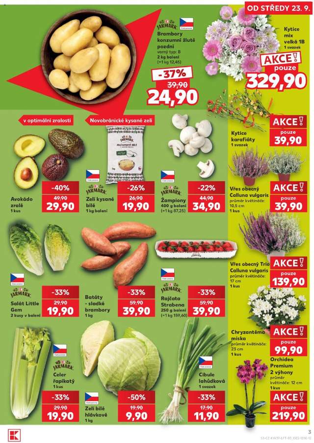 Nový Kaufland leták od 23.09.