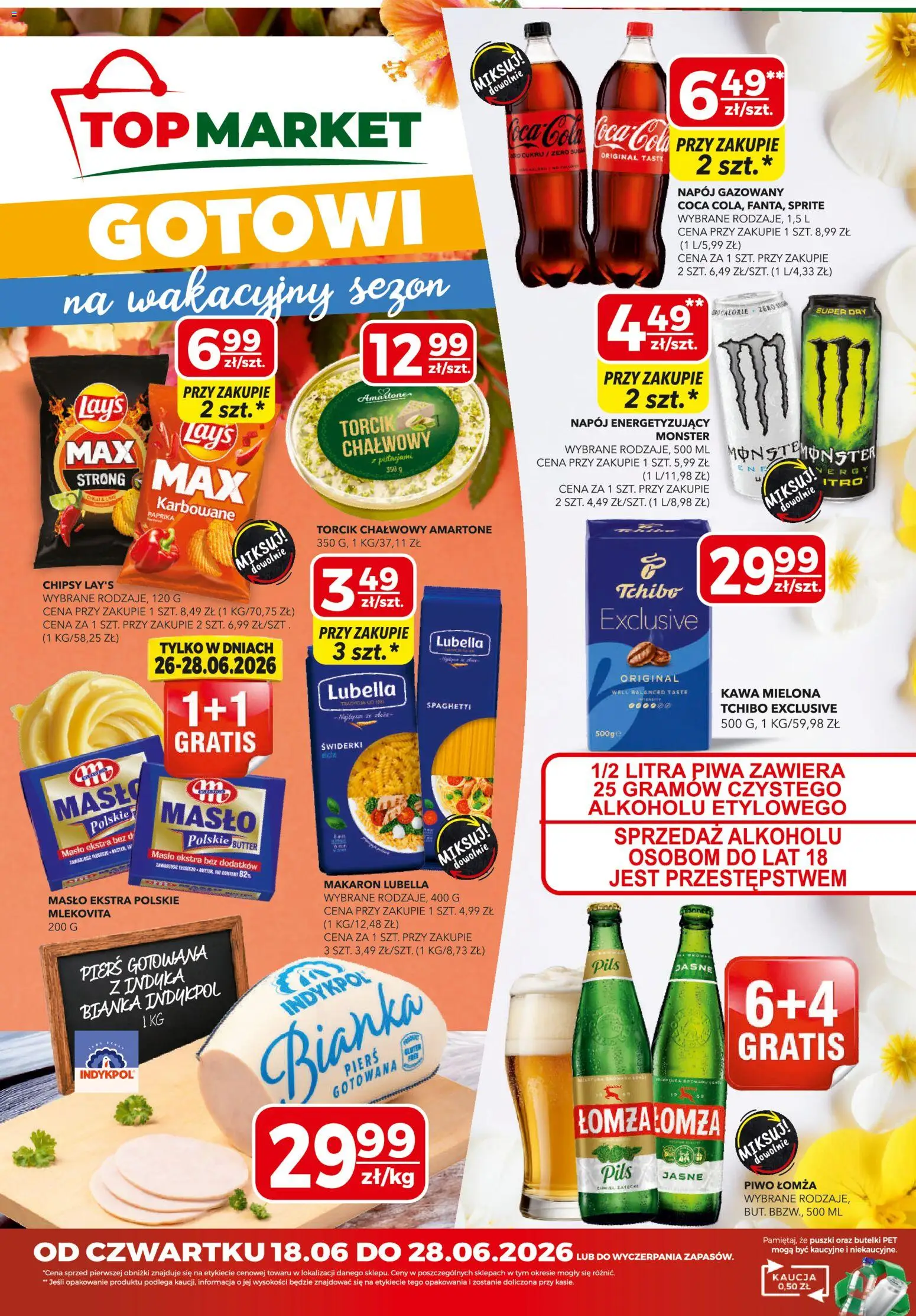 Pogląd gazetki "Top Market gazetka mini" ze sklepu Top Market ważnej od 18.06.2026