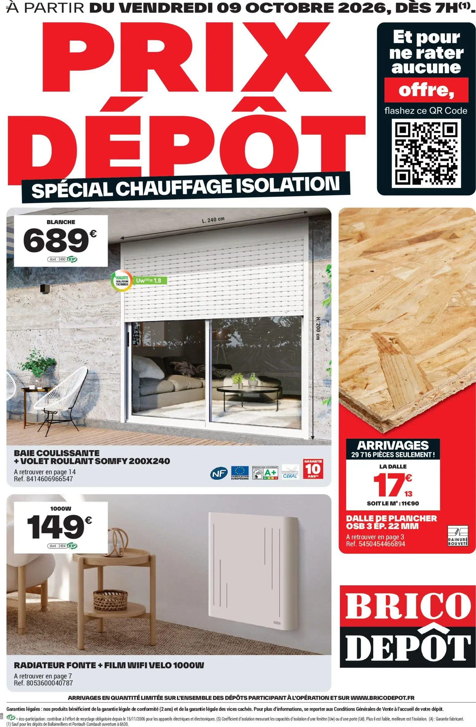 Prévisualisation de Brico Dépôt catalogue du magasin Brico Dépôt formulaire valide 09/10/2026