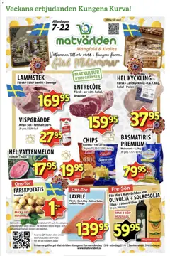 Förhandsgranska reklamblad Matvärlden erbjudanden från butik Matvärlden gäller från 15/06/2026