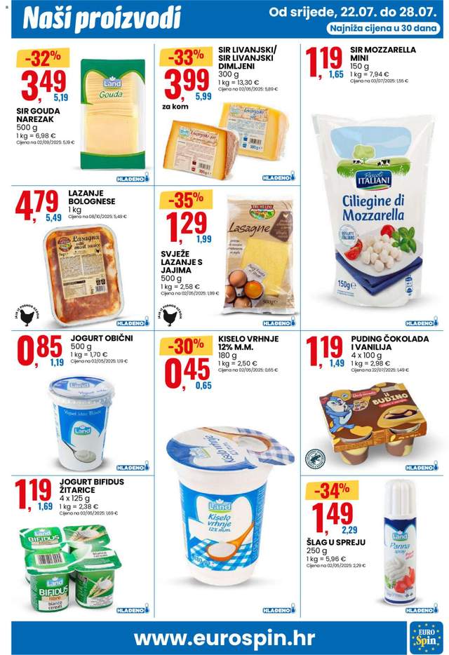 Novi Eurospin katalog od 22.07.