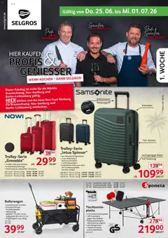 Vorschau von dem Prospekt des Geschäftes Selgros, gültig ab dem 25.06.2026
