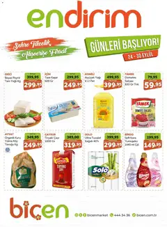 Biçen Market Biçen Market İndirim 24.09.2026 - Broşürünün önizlemesi