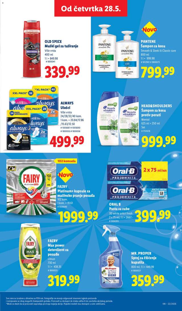 Novi Lidl katalog od 28.05.