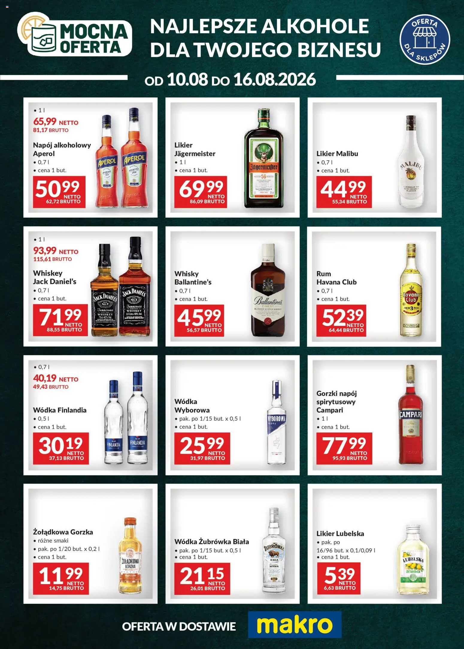 Pogląd gazetki "Makro gazetka - Mocna oferta" ze sklepu Makro ważnej od 10.08.2026