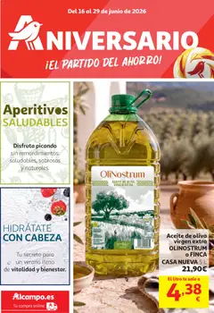 Vista previa del folleto de la tienda Alcampo válido desde el 16/06/2026 