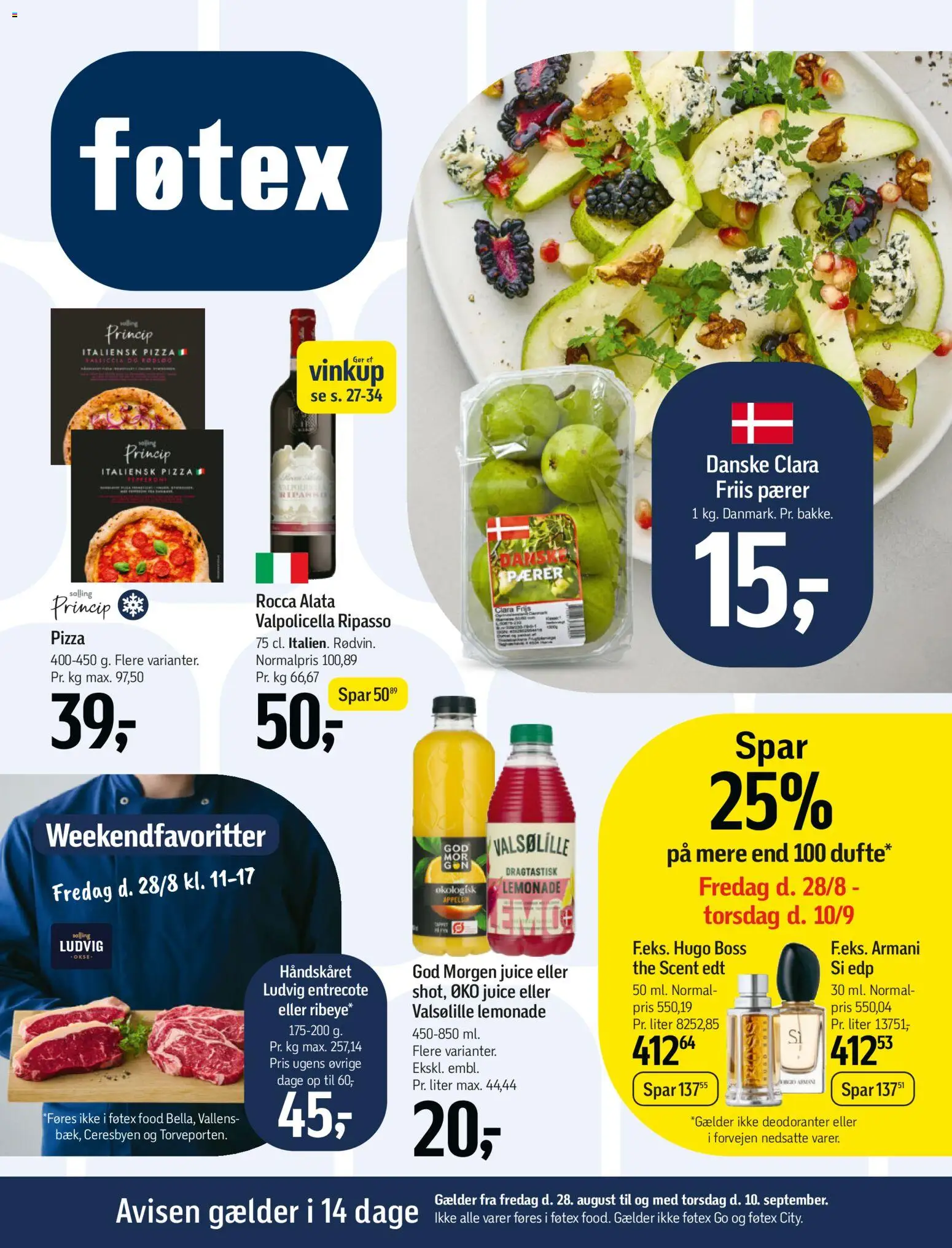 Eksempel på tilbudsavis Føtex - Tilbudsavis uge 36 - 37 fra butik Føtex gyldig fra 28/08/2026