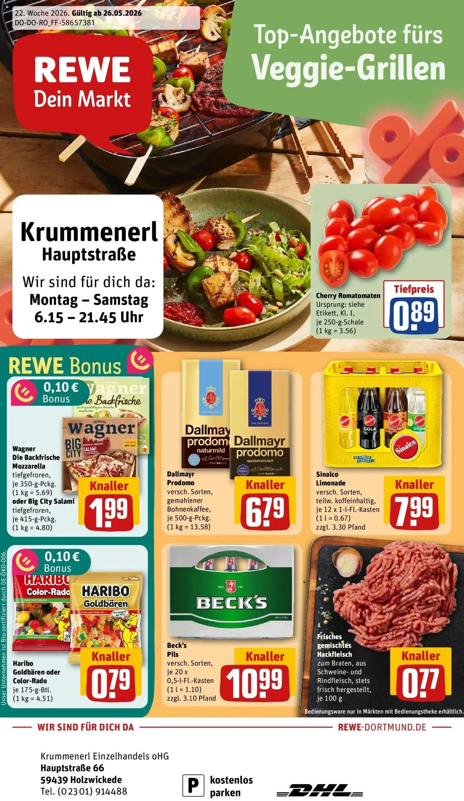 Vorschau von dem Prospekt des Geschäftes Rewe, gültig ab dem 26.05.2026