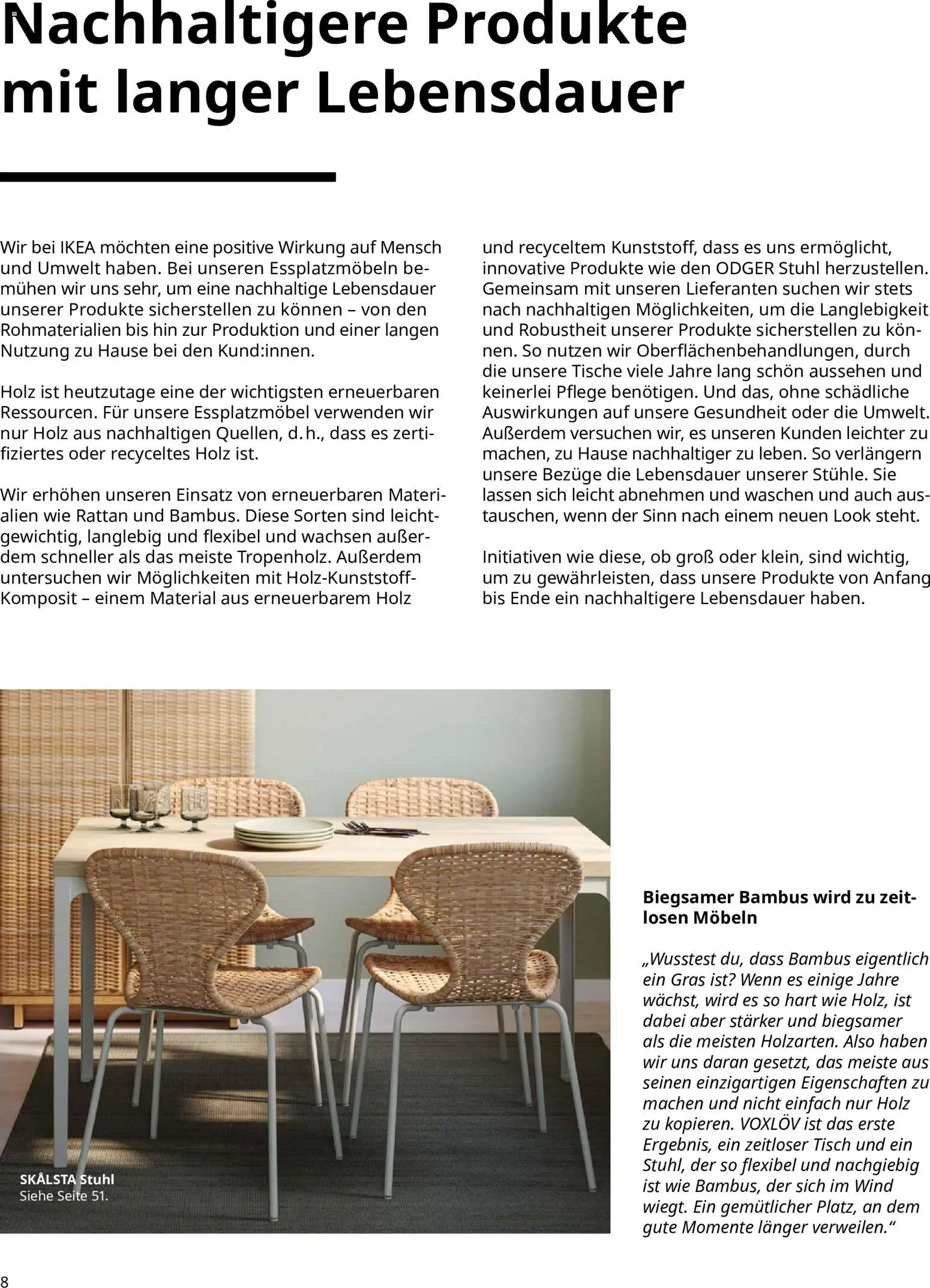Vorschau von dem Prospekt des Geschäftes Ikea, gültig ab dem 11.09.2026 - Stuhl, Tisch