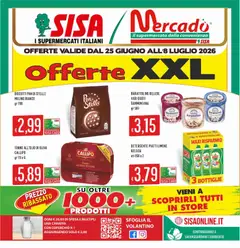 Anteprima dell'opuscolo SISA volantino Mercadò dal negozio SISA valido da 25/06/2026