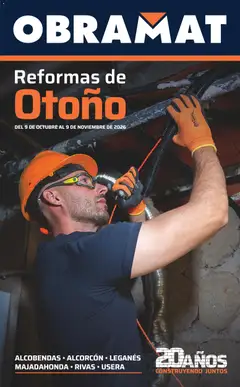Vista previa del folleto de la tienda Obramat válido desde el 09/10/2026 