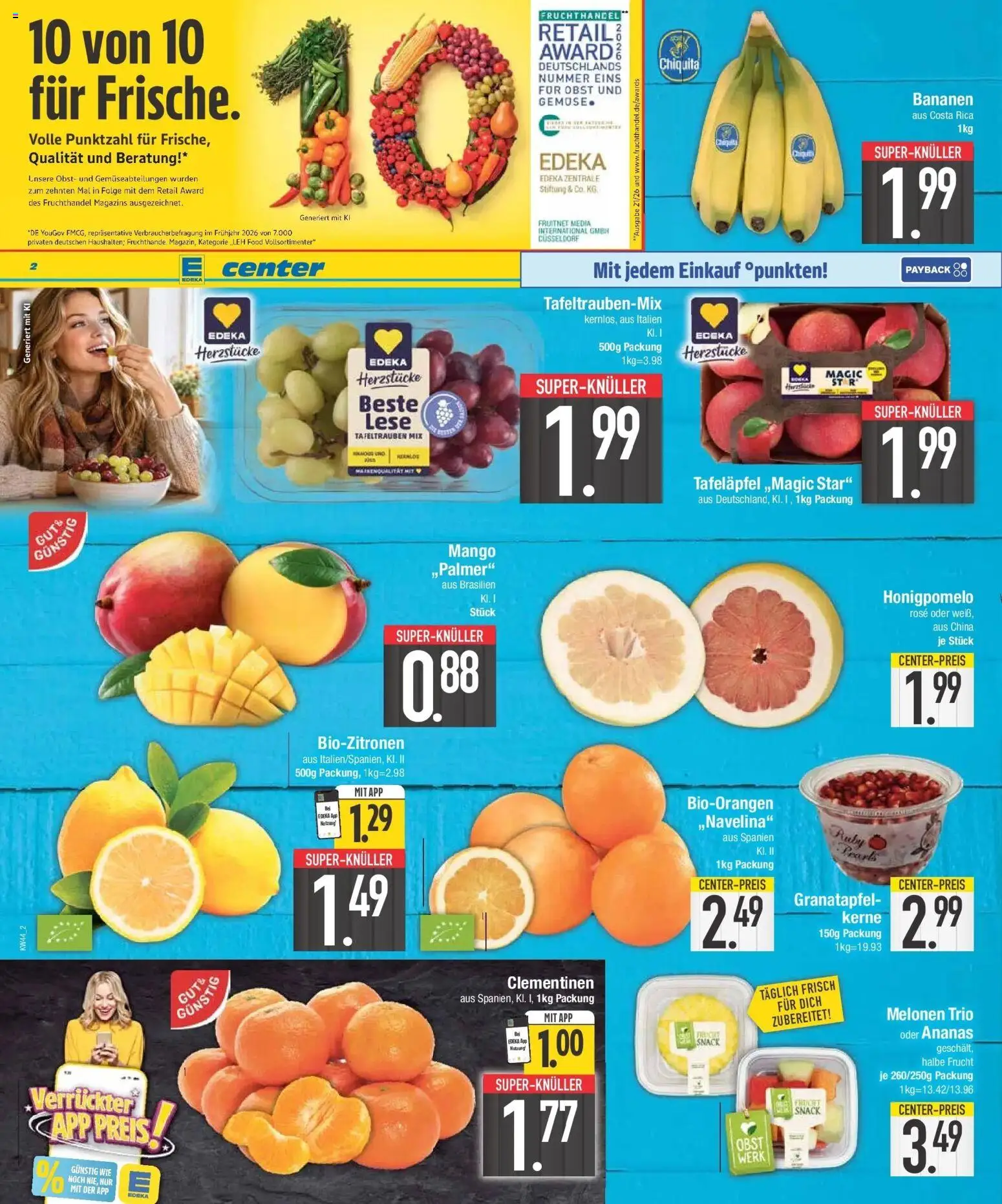 Vorschau von dem Prospekt des Geschäftes Edeka, gültig ab dem 26.10.2026