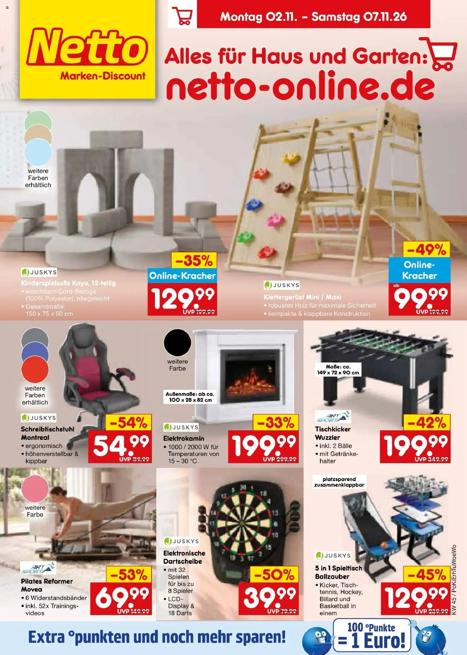 Vorschau von dem Prospekt des Geschäftes Netto Marken-Discount, gültig ab dem 02.11.2026 - Basketball, Tisch