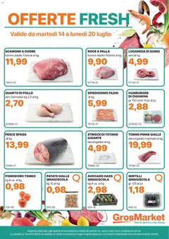 Anteprima dell'opuscolo Sogegross volantino Offerte Fresh dal negozio Sogegross valido da 14/07/2026
